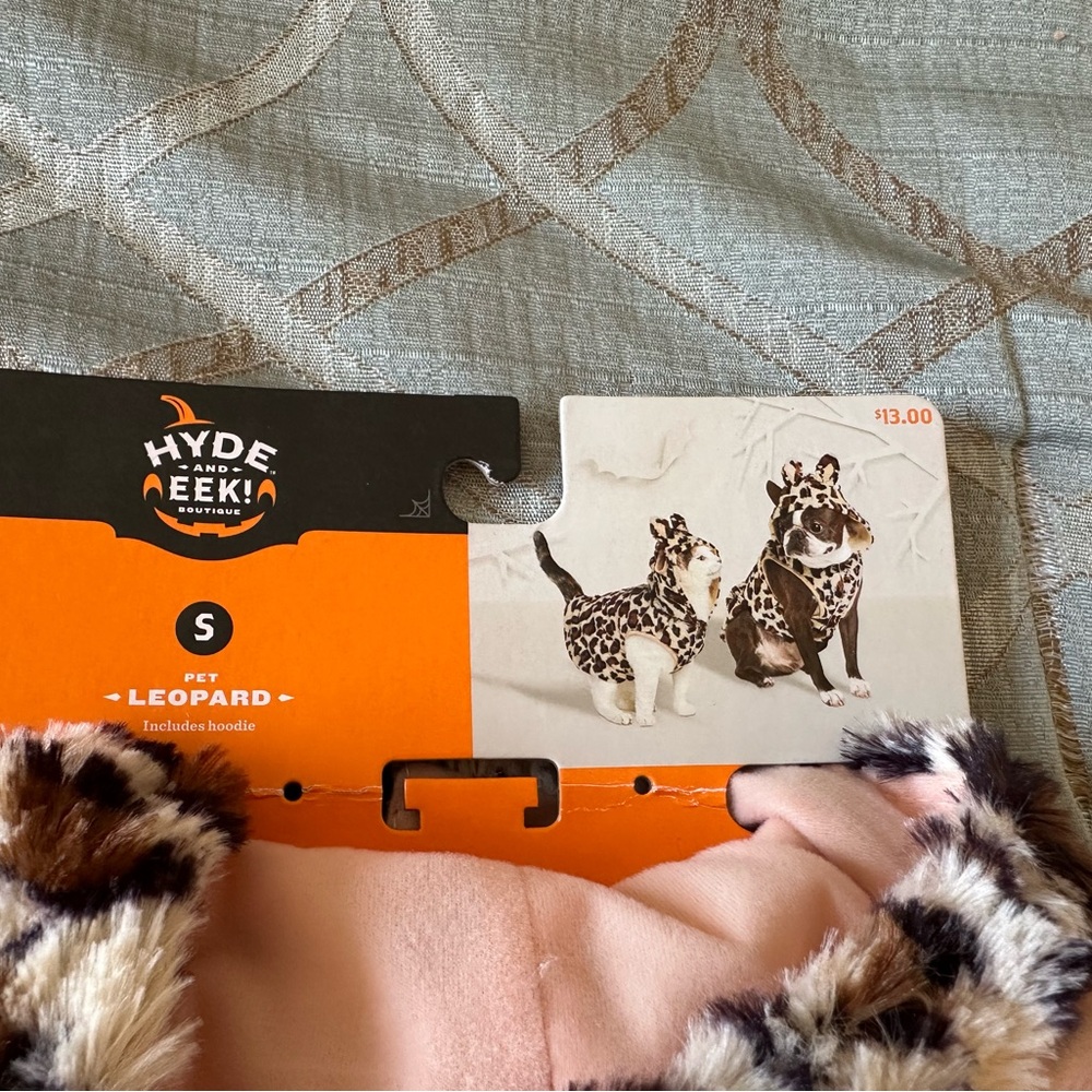 New Hyde and Eek boutique size small leopard Halloween costume for pets dog cat